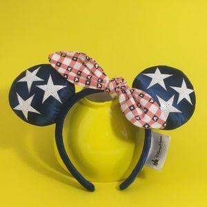 Disney Parks American Girl Minnie Mouse Ears headband